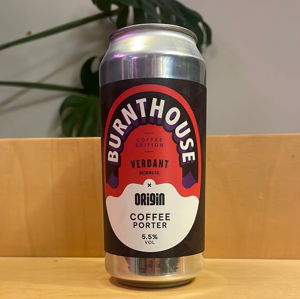 Verdant Brewing Co, Burnthouse Coffee Porter 5.5% 440ml