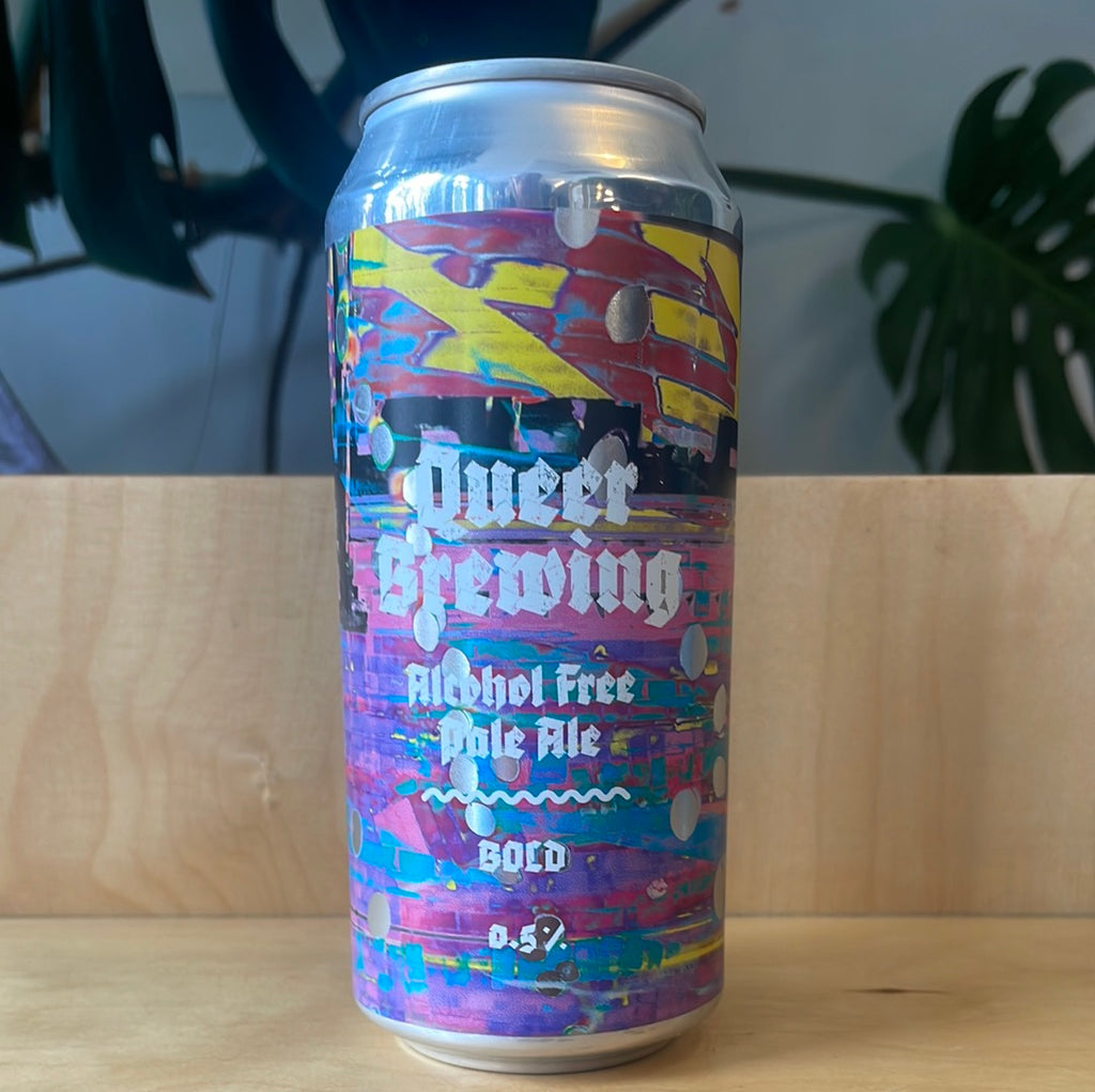 Queer Brewing, Bold Alcohol free Pale Ale .5% 440ml