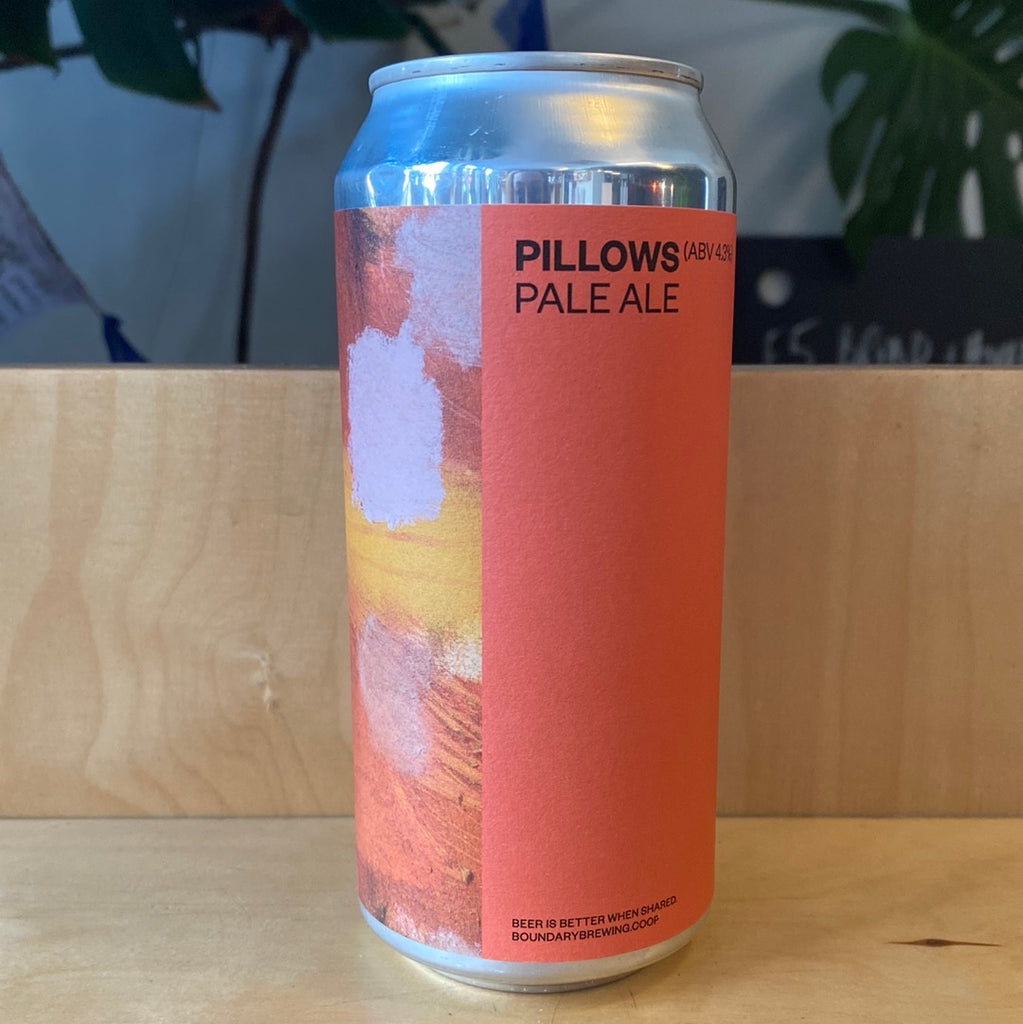 Boundary Brewing, Pillows Pale Ale. 440ml, 4.3%