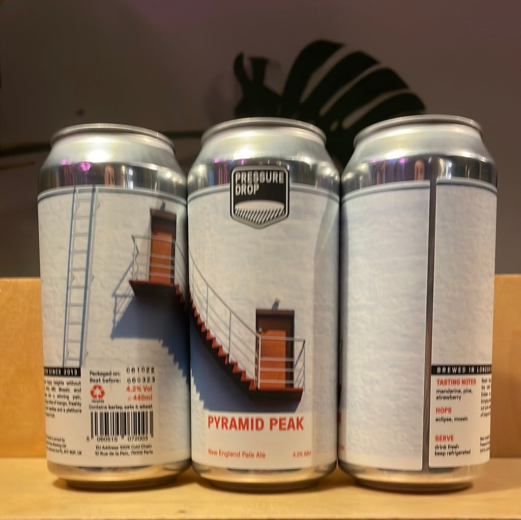 Pressure Drop,  Pyramid Peak, New England Pale Ale, 4.2 %