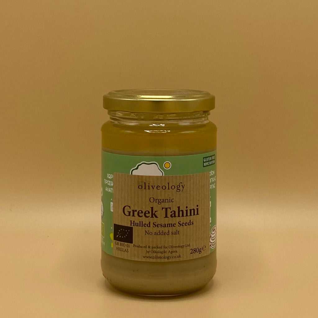 Oliveology Organic Greek Tahini (with hulled sesame seeds) 280g