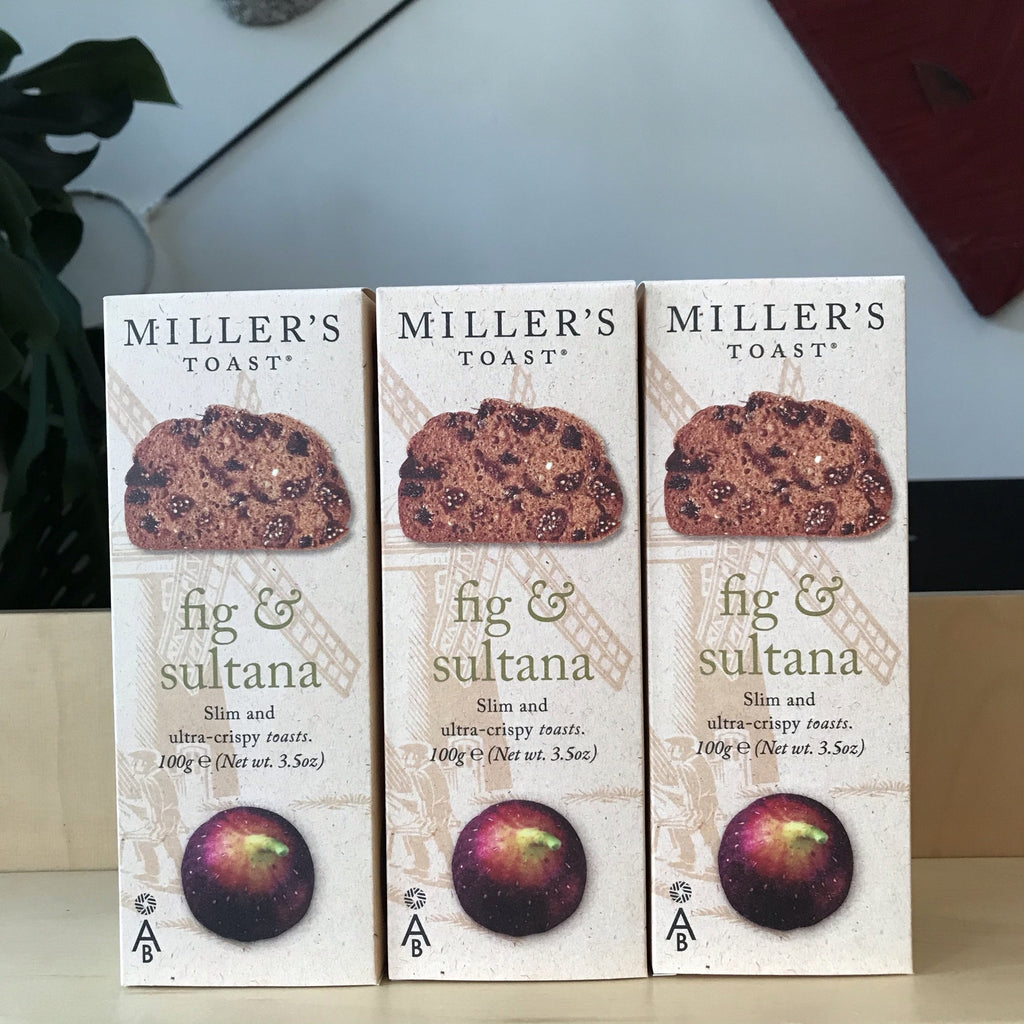 Miller's Fig & Sultana Crackers 100g