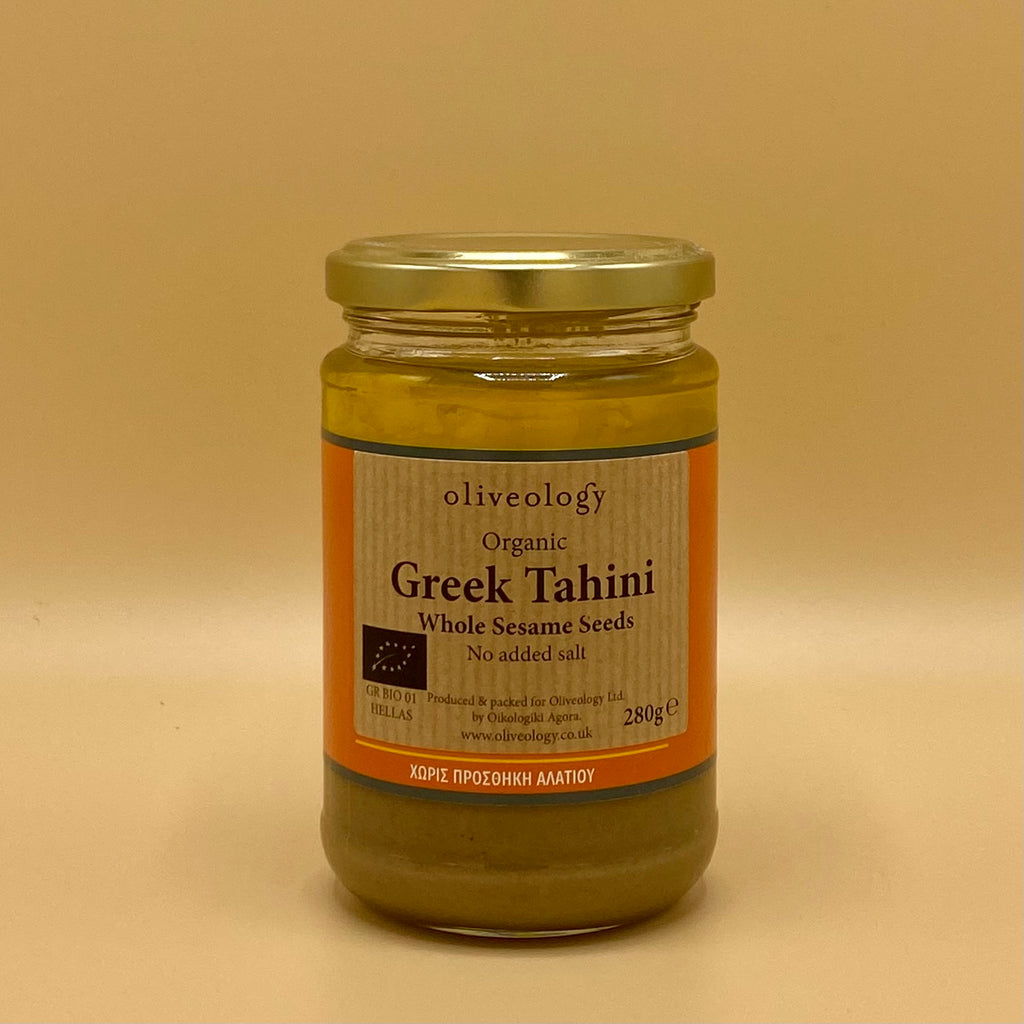 Oliveology Organic Greek Tahini (with whole sesame seeds) 280g
