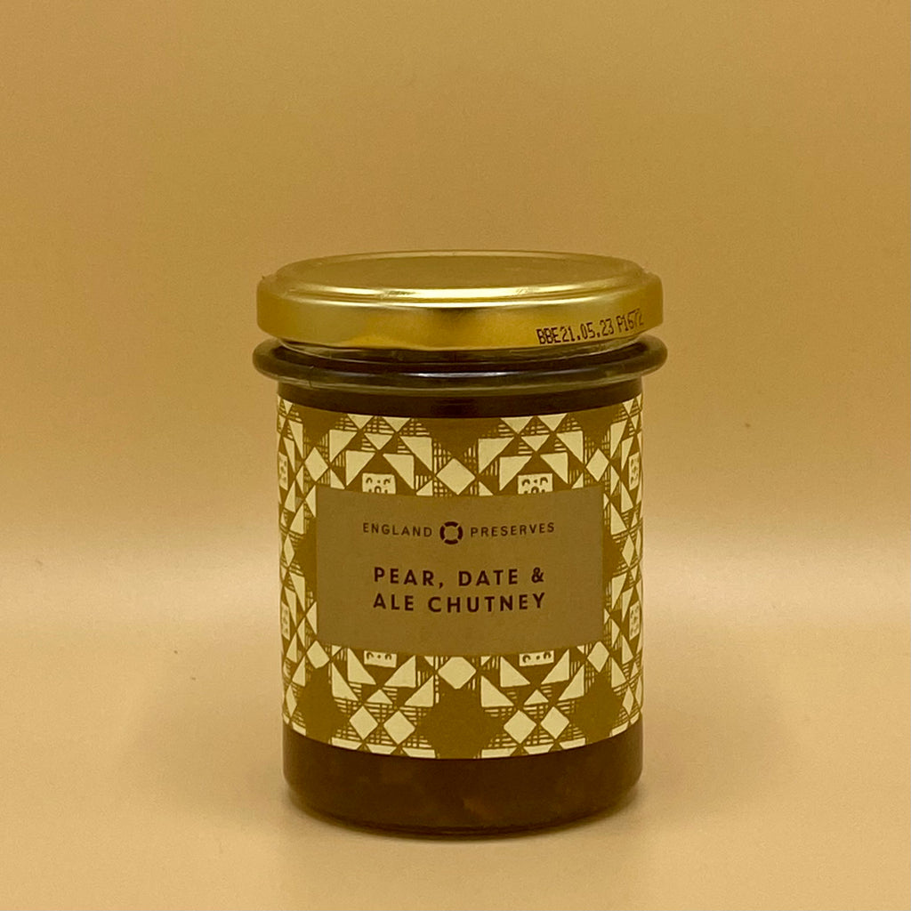 England Preserves - Pear, Date and Ale Chutney - 220g