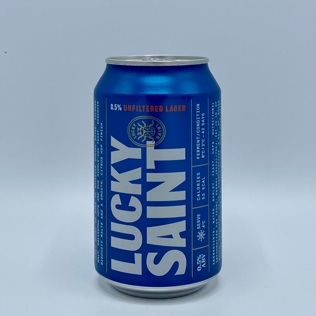 Lucky Saint, Unfiltered Lager, 330ml, 0.5%