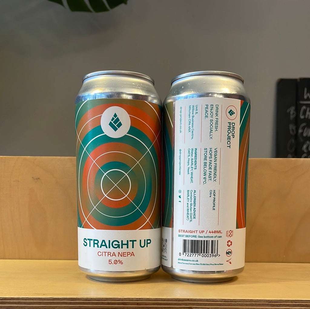 Drop Project, Straight Up Citra, NEIPA 5.8% 440ml