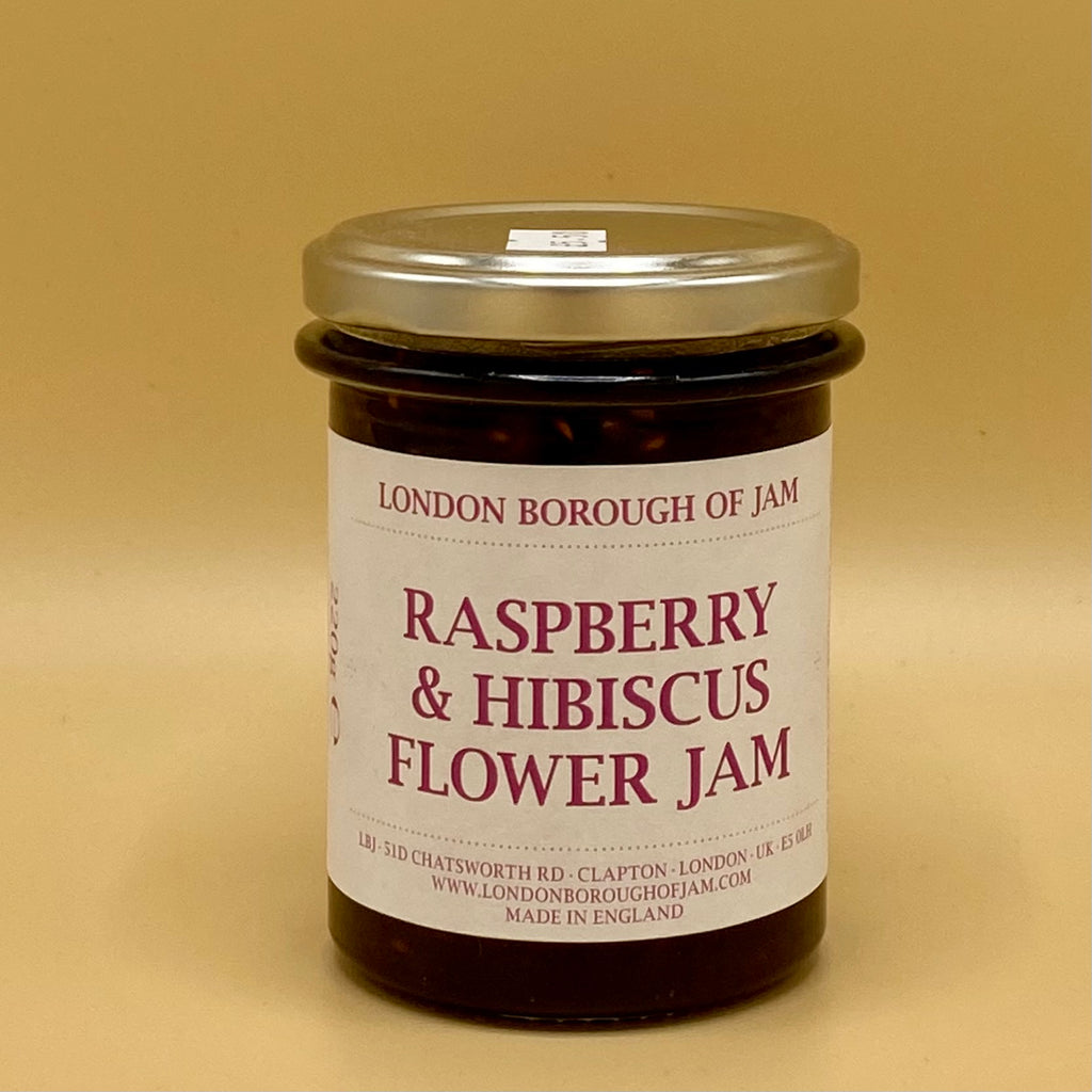 LBJ Raspberry & Hibiscus Flower Jam 220g
